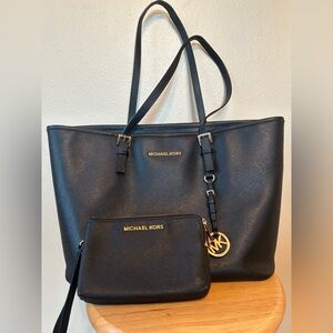Michael Kors Purse & Wallet Bundle